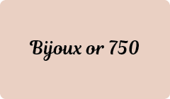 Bijoux or 750/1000